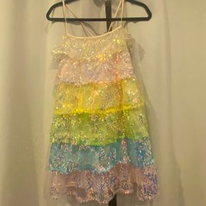 Storia sparkle sequin dress